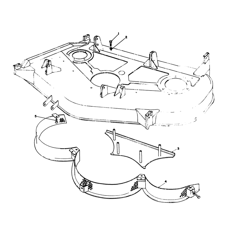 Mulcher Kit Model No. 30700 (optional) (cutting Unit Model No. 55670)