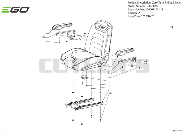 Damping Seat Assembly