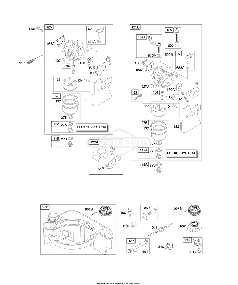 Carburetor, Fuel Supply