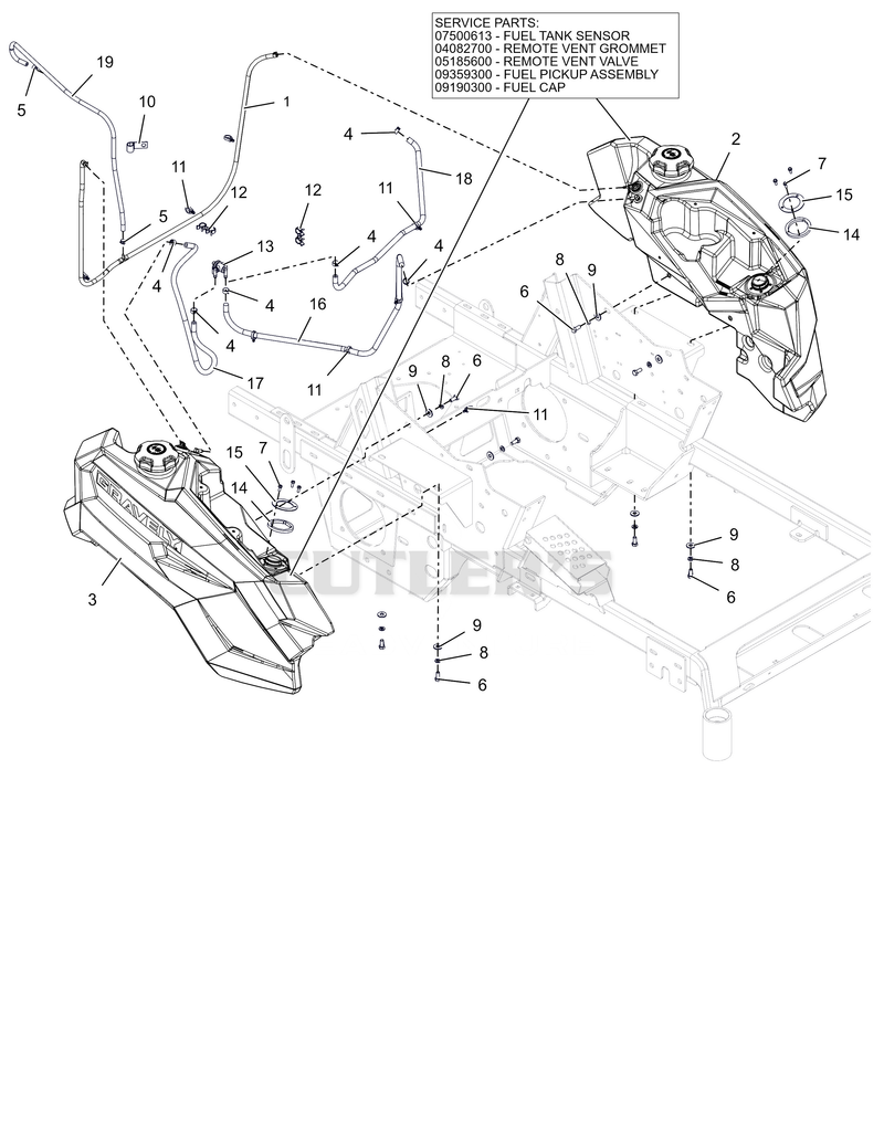 Fuel Tanks – Non-EFI