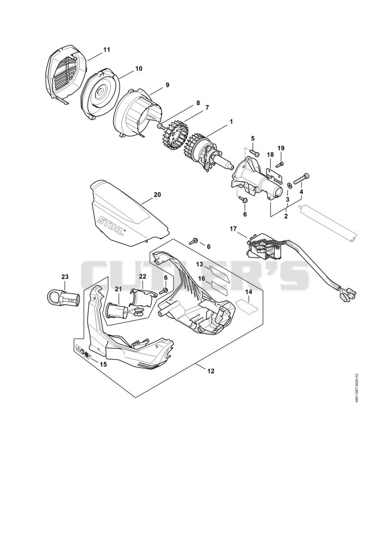 Electric motor, Motor housing