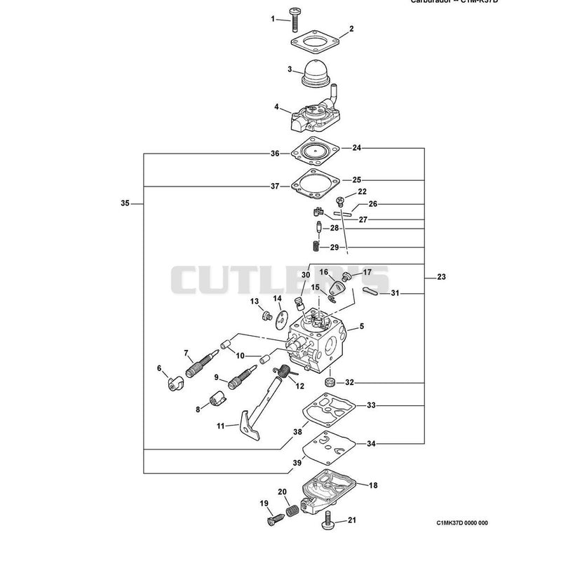 Carburetor -- C1M-K37D