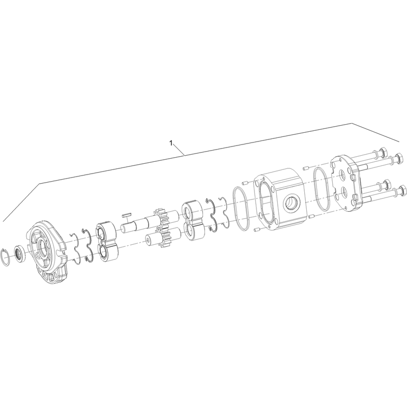 Hydraulic Pump Assembly No 139-7665