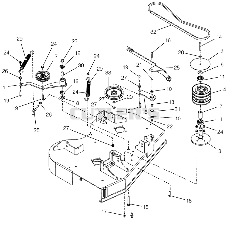 Idlers, Sheaves And Mount
