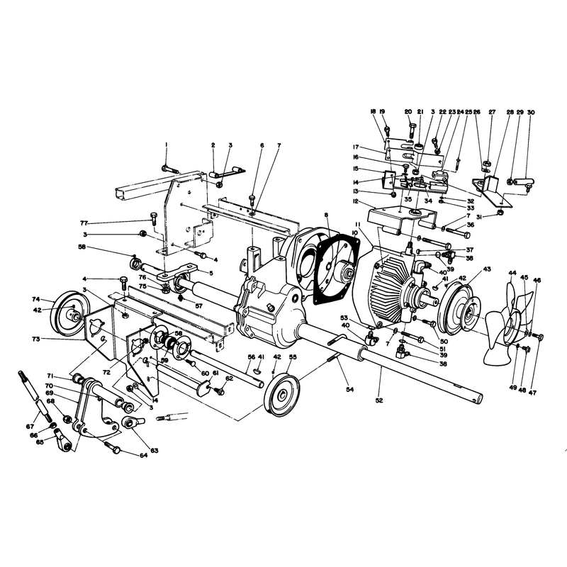 Transmission and Differential Assembly