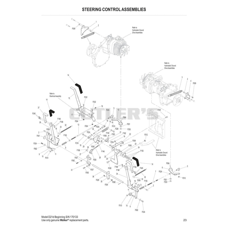 Steering Control Assemblies