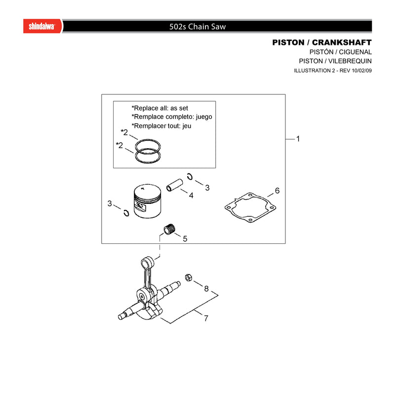 PISTON / CRANKSHAFT