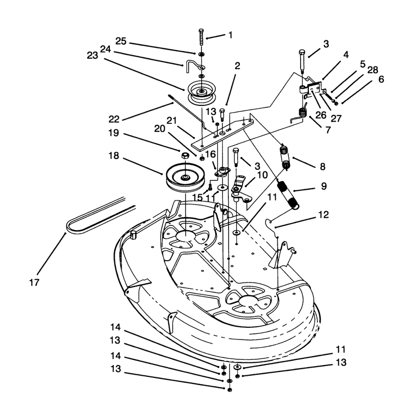 Brake Assembly 38in Cutting Unit