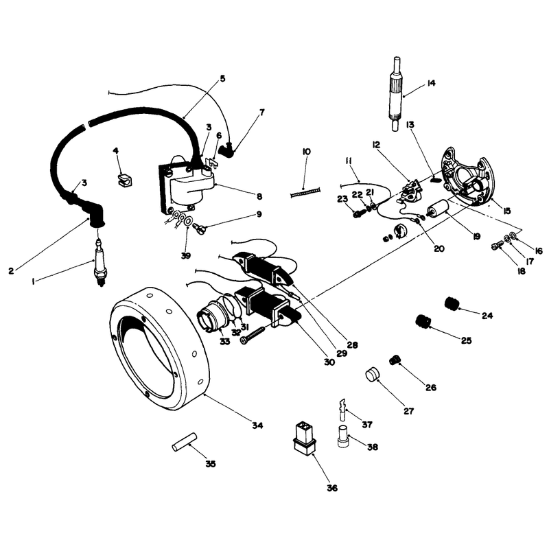 Magnetic Flywheel Assembly
