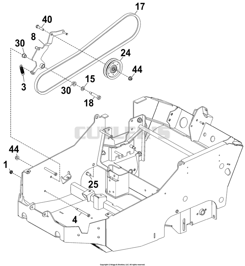 Main Body & Engine Assembly - 4