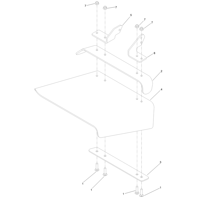 Deflector Assembly No 147-1642