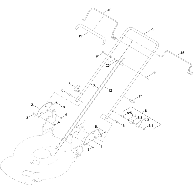 Handle and Control Assembly
