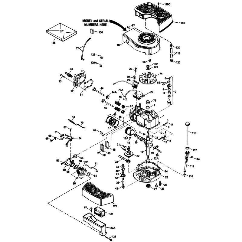 Engine Model No Tnt 100-10104f