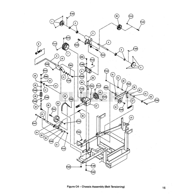 Chassis Assembly Belt Tensioning