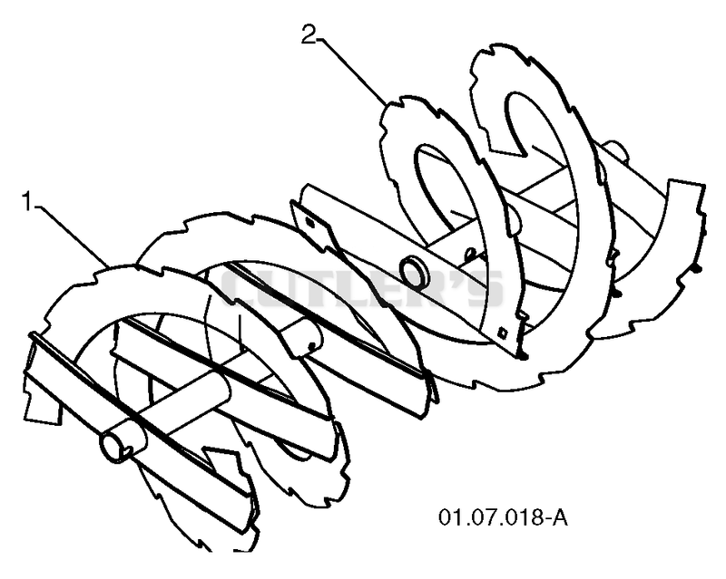 AUGER HOUSING IMPELLER
