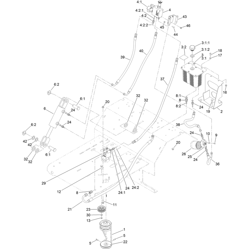 Auxiliary Hydraulic Assembly