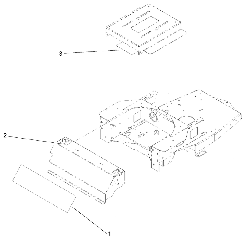Main Frame and Seat Decal Assembly