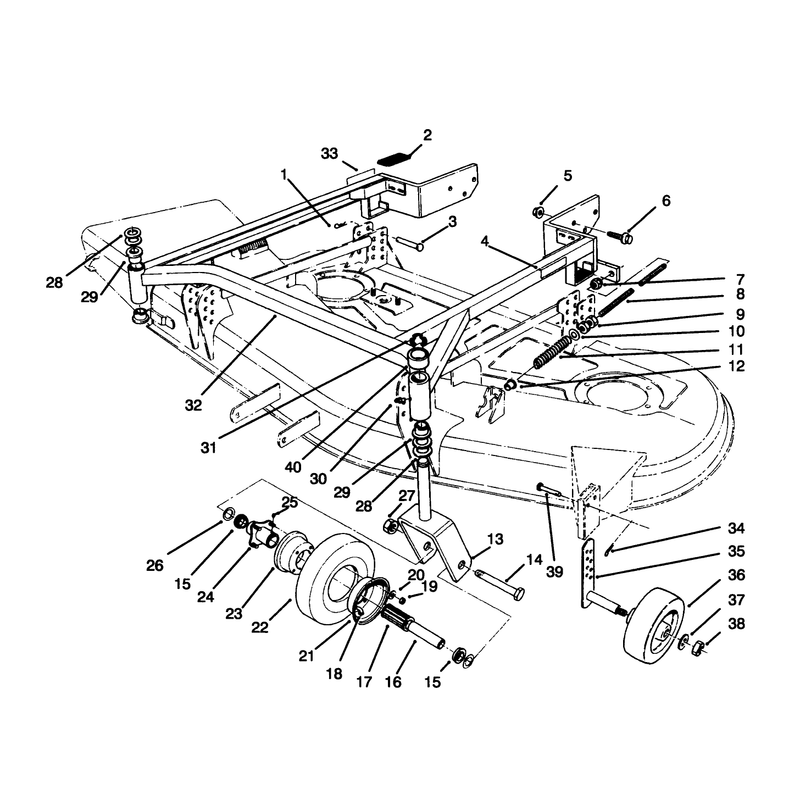 Carrier Frame Assembly