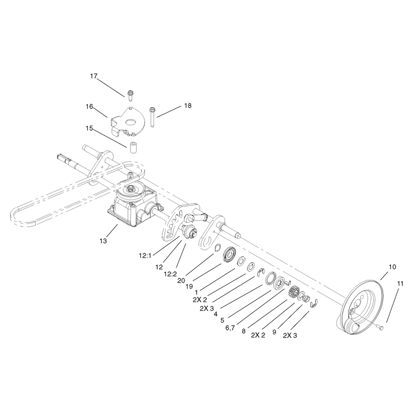 Gear Case and Cover Assembly
