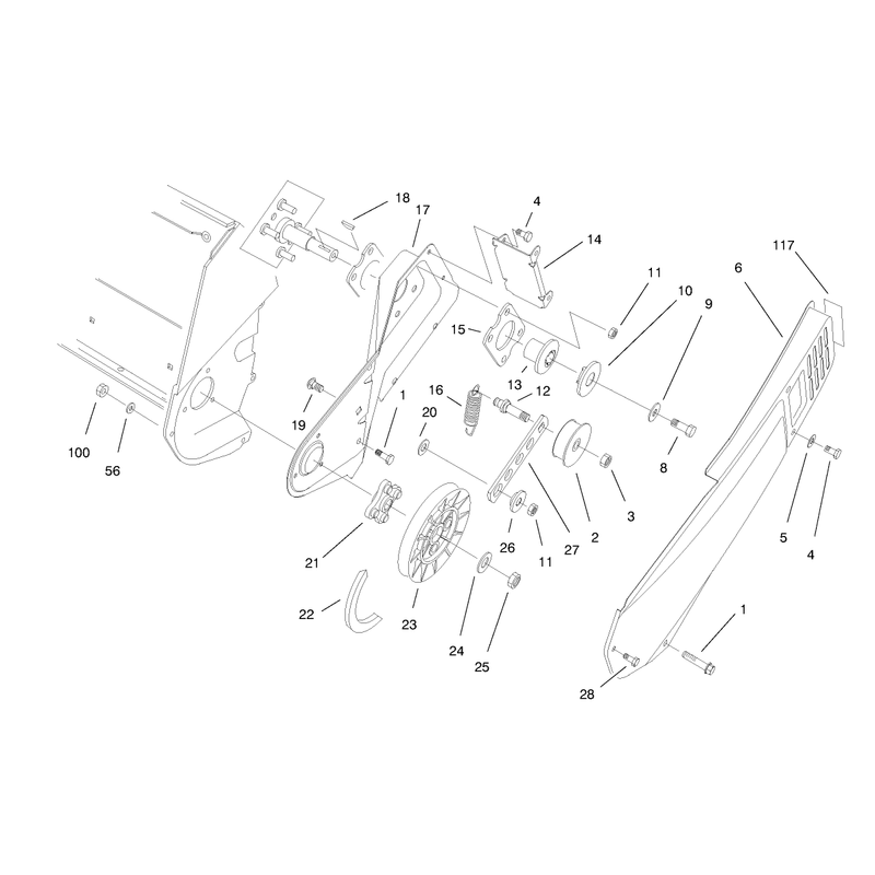 Pulley & Belt Cover Assembly