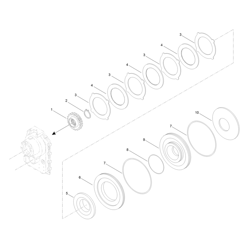 Brakes Assembly  Transmission Assembly No. AU106132