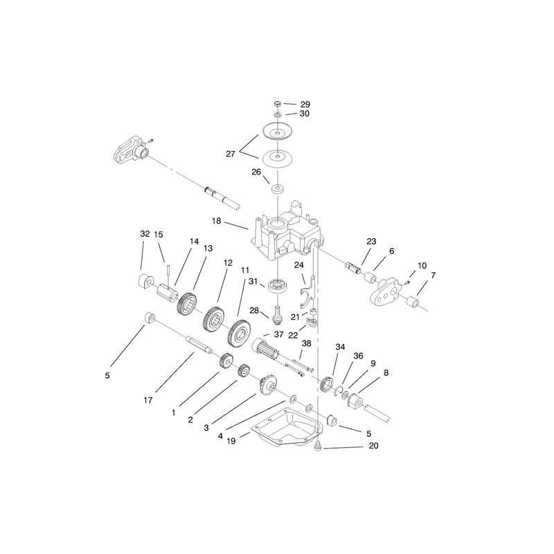 Gear Case Assembly