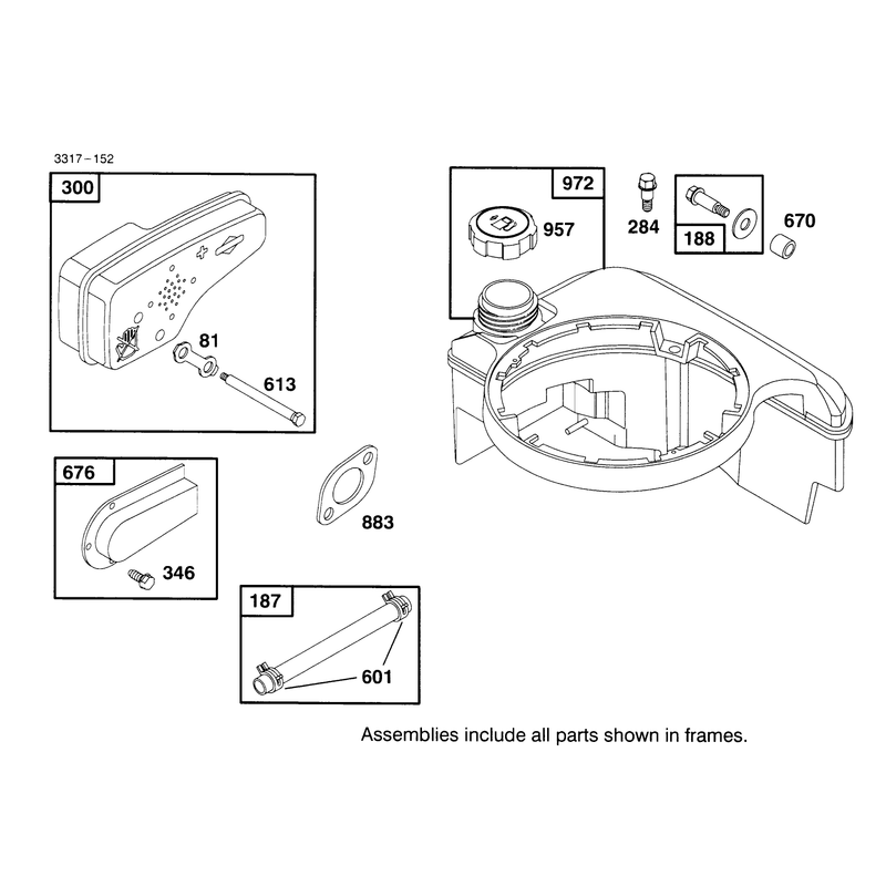 Engine Briggs and Stratton Model 127802-0640-01