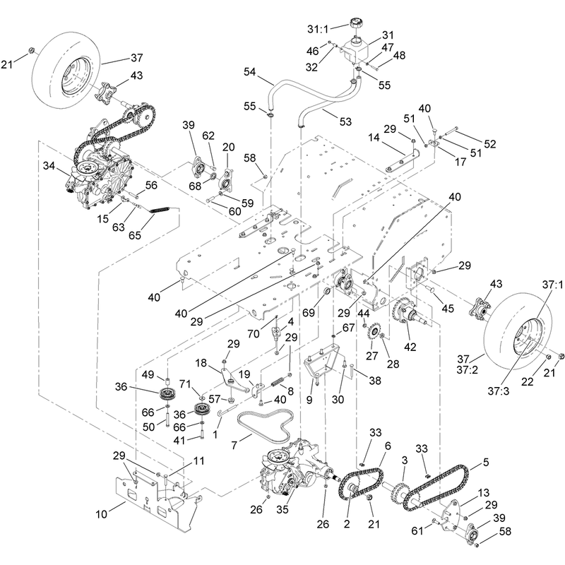 Ground Drive Assembly