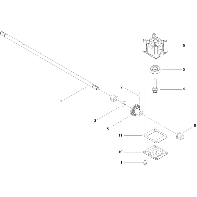Transmission Assembly No 106-3955