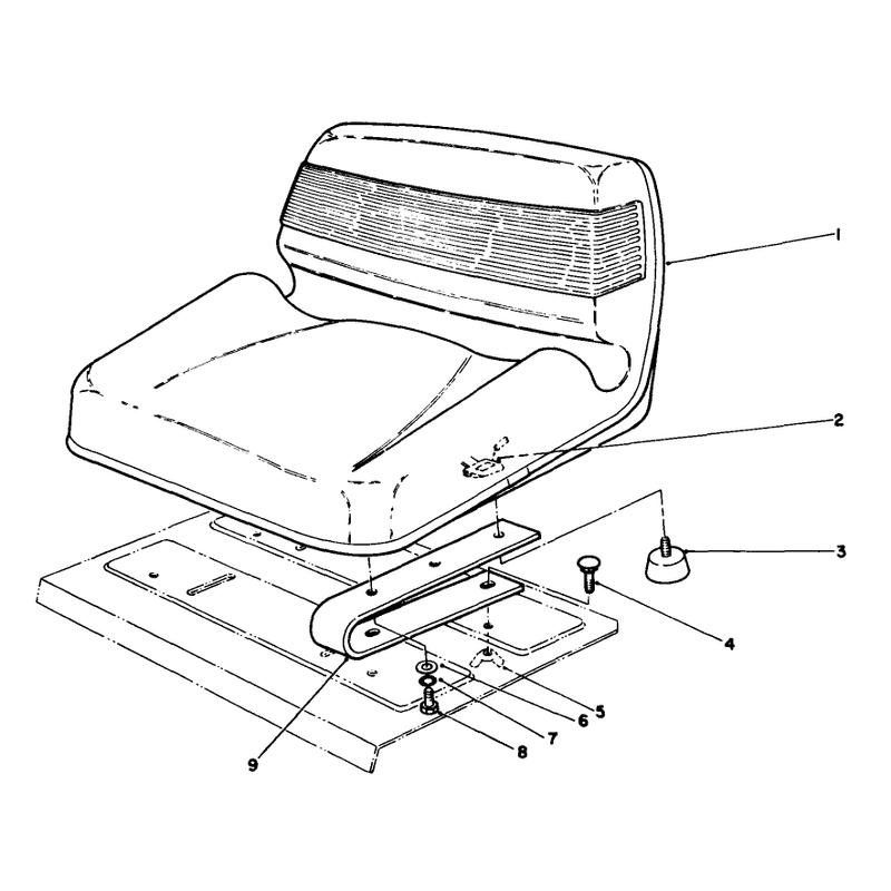 Standard Seat Kit Model No 30746 Optional