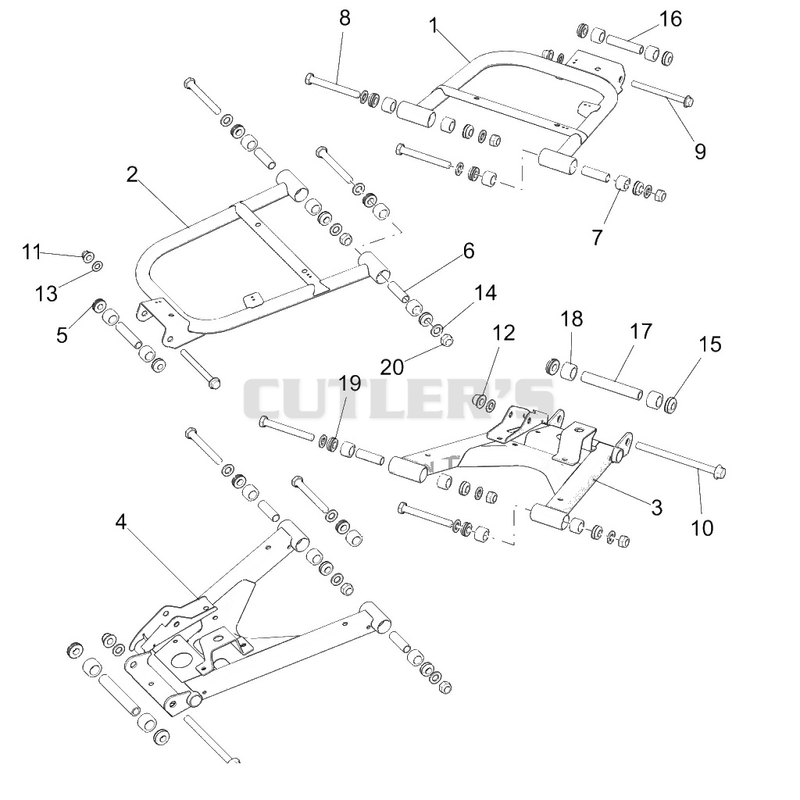 Suspension, Rear Control Arms
