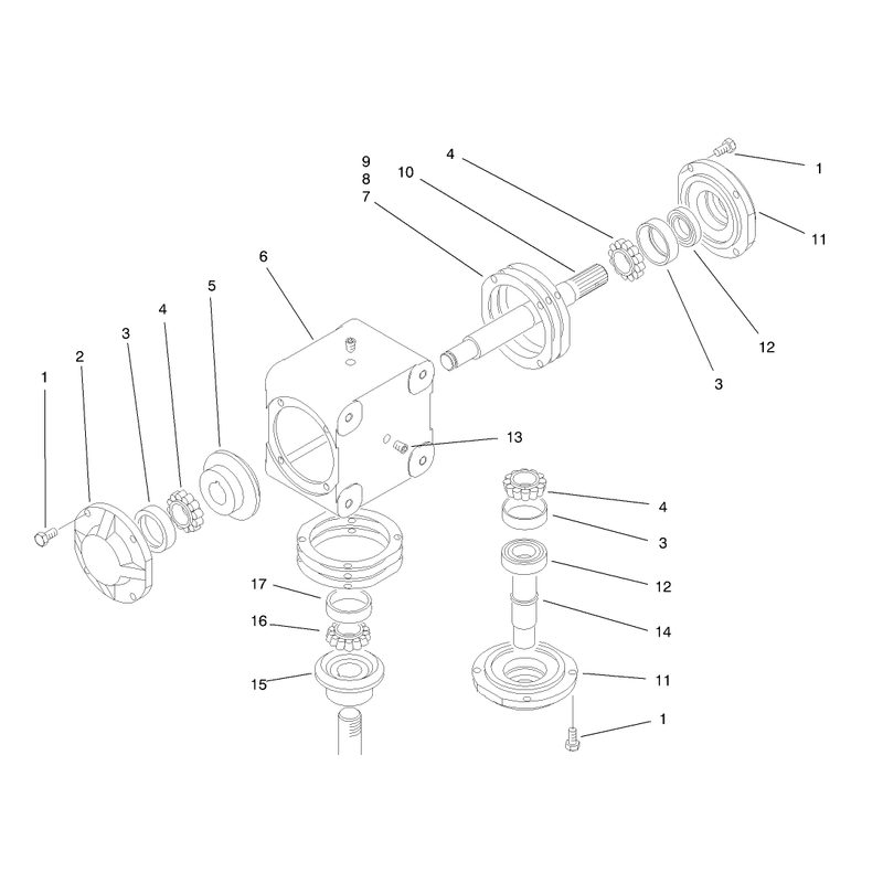 Gear Box Assembly No. 94-4686
