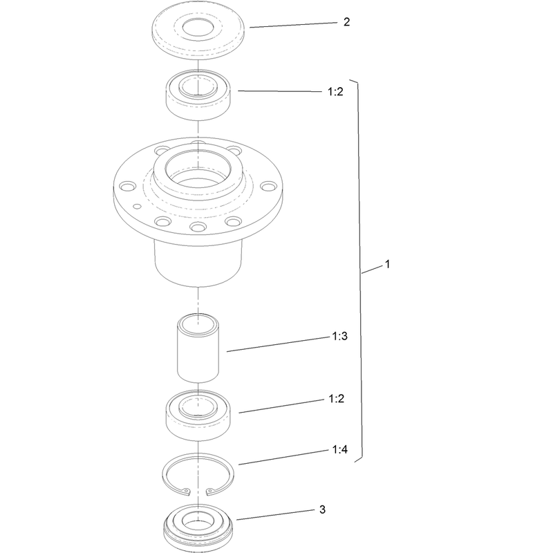 Cutter Housing Assembly No 107-4065