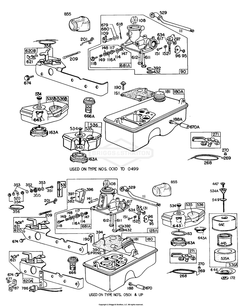 Carburetor and Fuel Tank Assy.