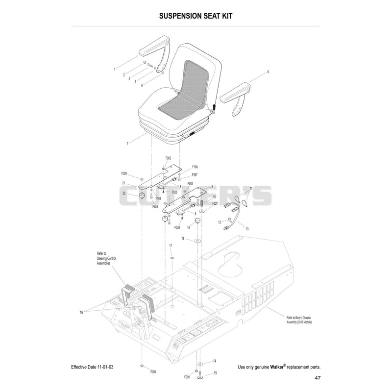 Suspension Seat Kit