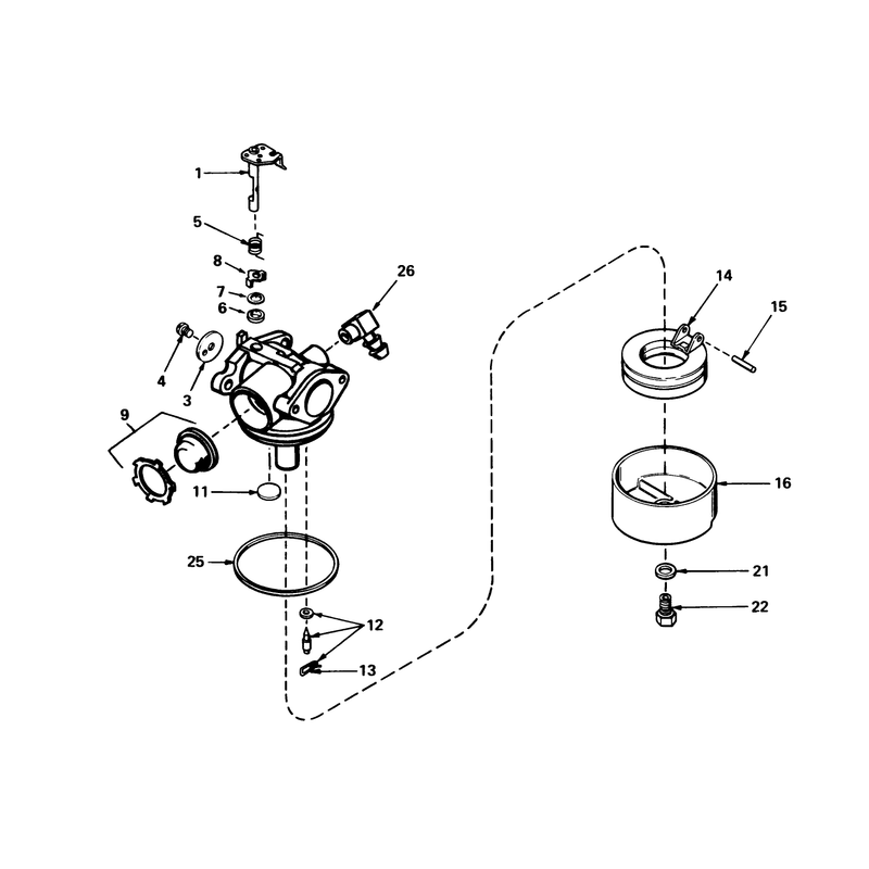 Carburetor No 632050