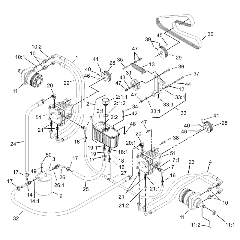 Hydraulic System Assembly