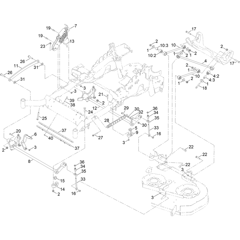 Deck Lift Assembly