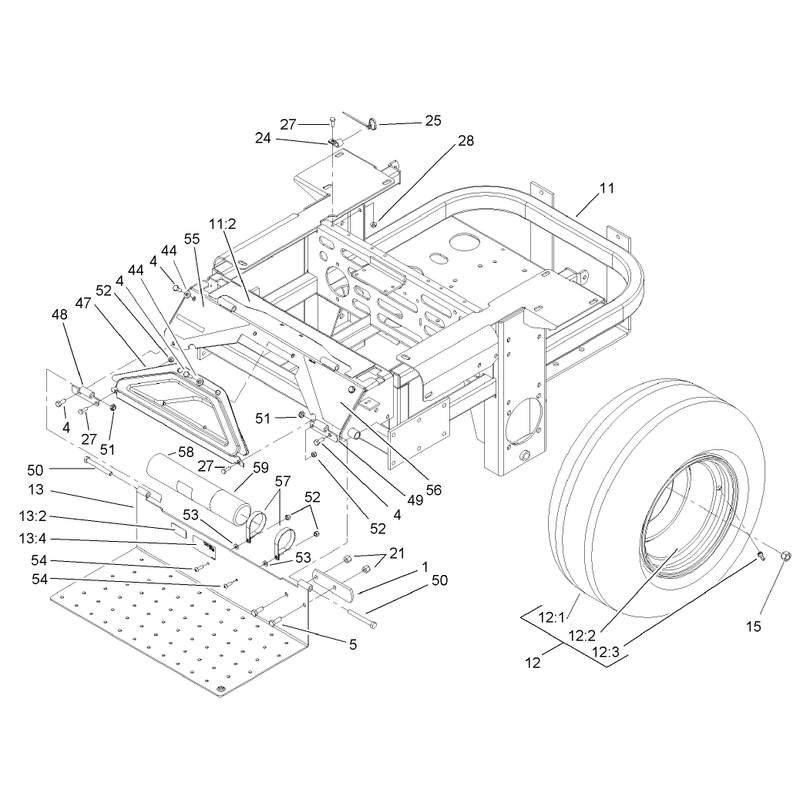 Main Frame Assembly