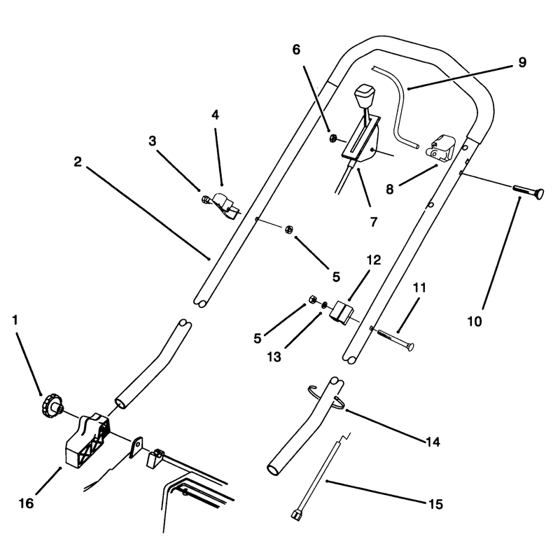 Handle Assembly Model No 20802bc Only