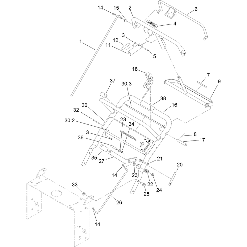 Handle and Control Assembly