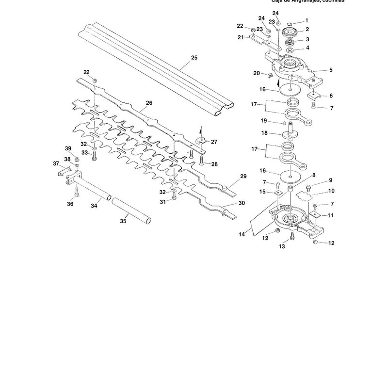 Gearcase, Blades