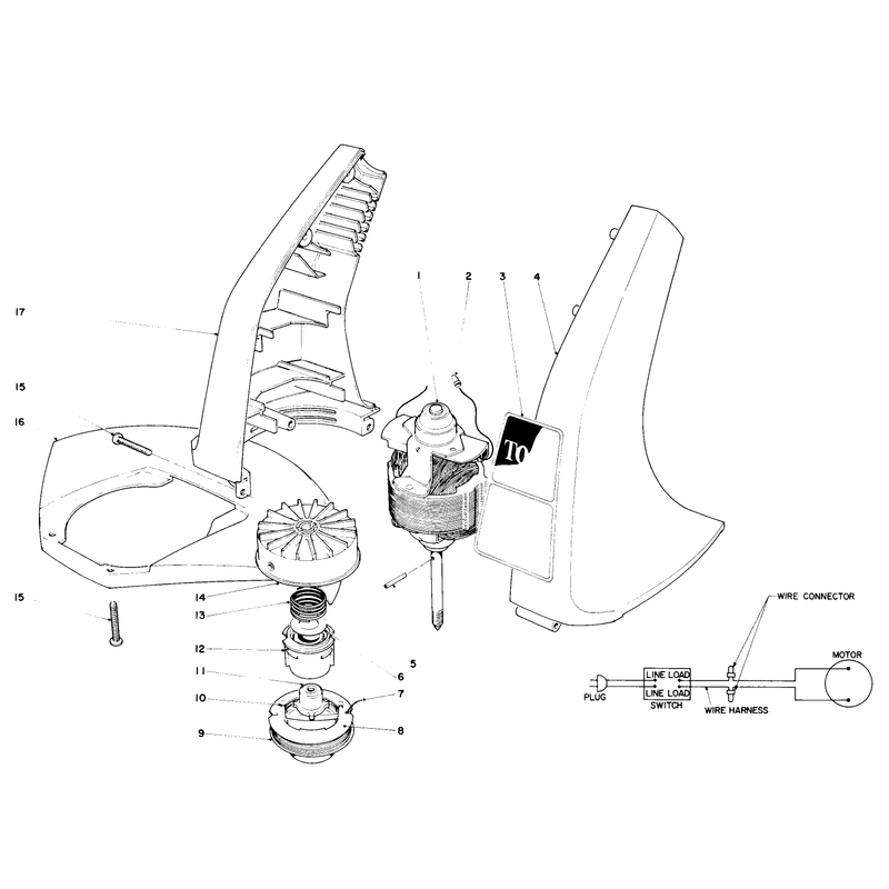 Motor and Housing Assembly