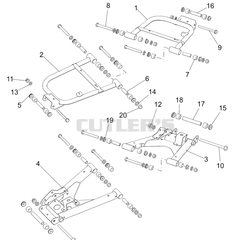 Suspension, Rear Control Arms