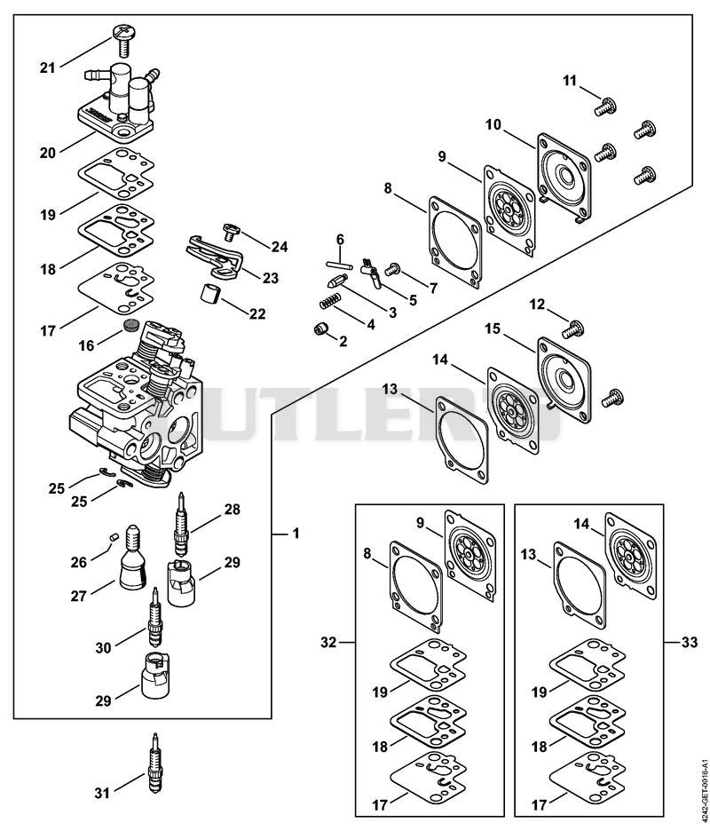 Carburetor C1T-S195