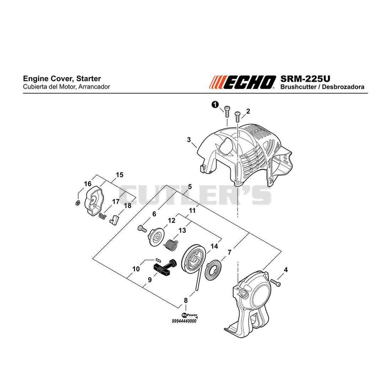Engine Cover, Starter