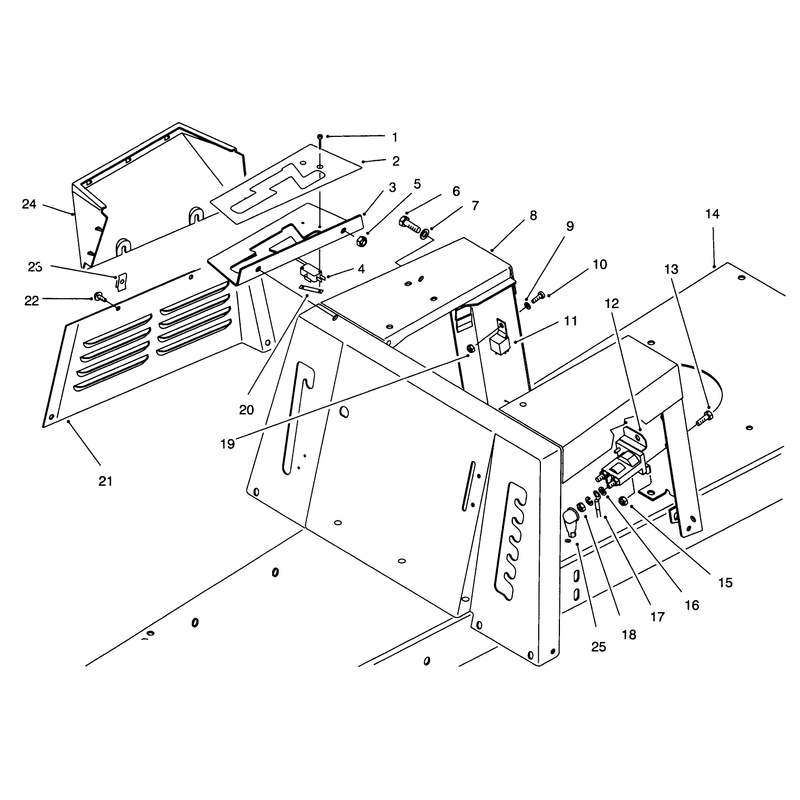 Seat Body and Side Panel Assembly