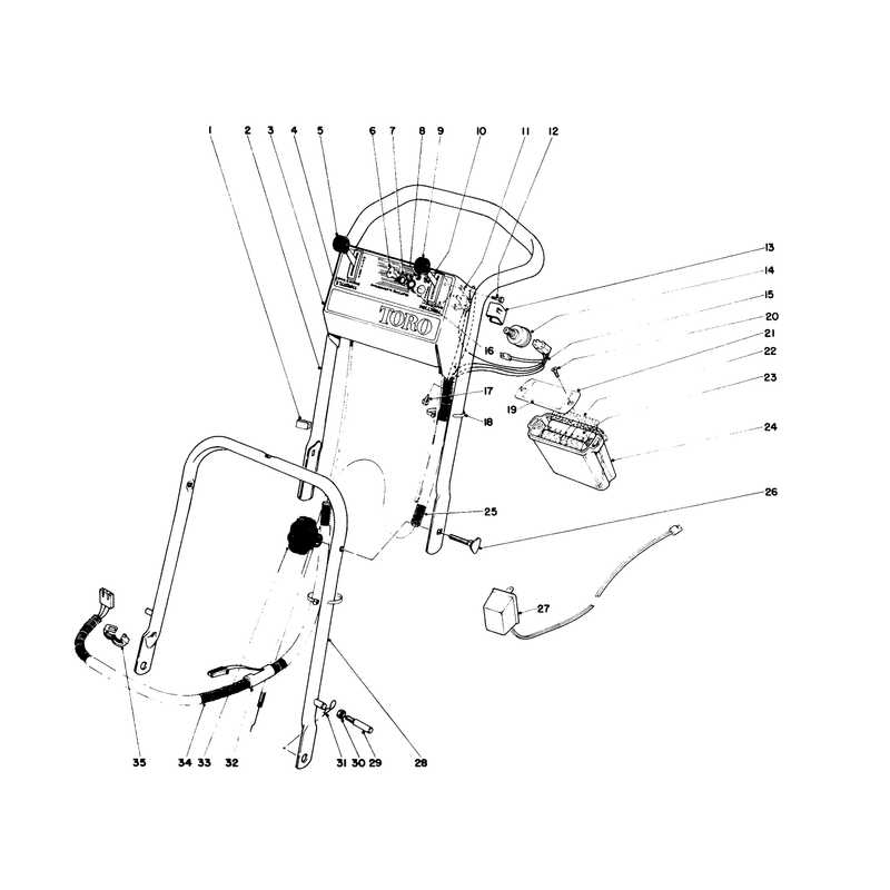 Handle Assembly Model No 21727