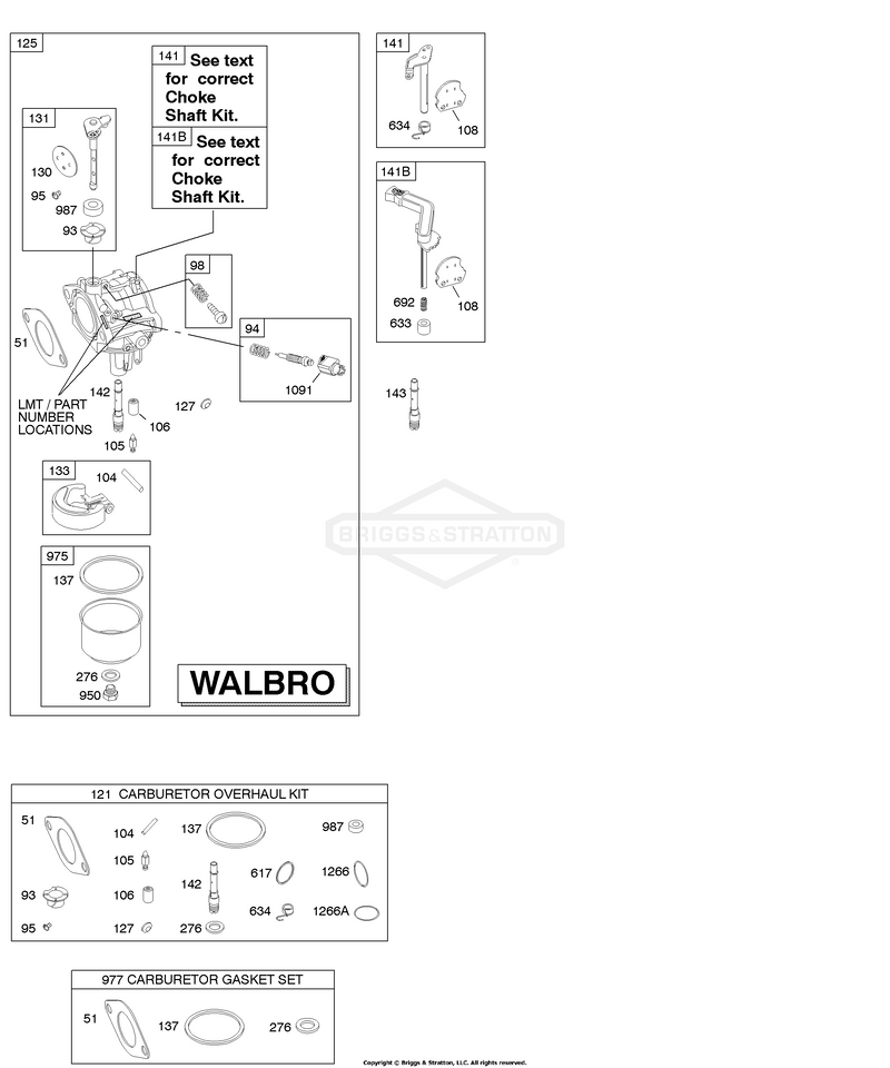 Carburetor, Kit - Carburetor Overhaul
