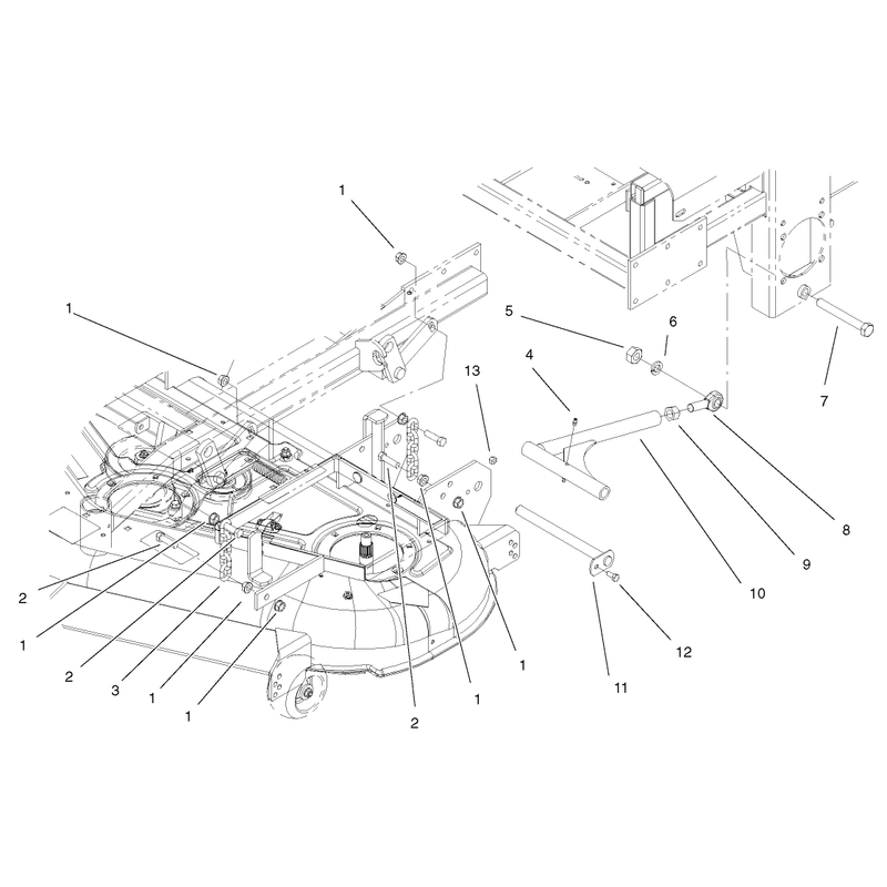 Deck Connection Assembly